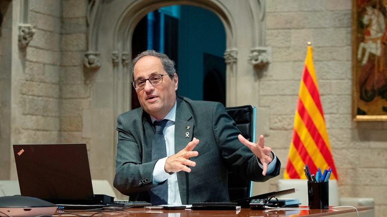 Torra llama a una «ruptura democrática» con España