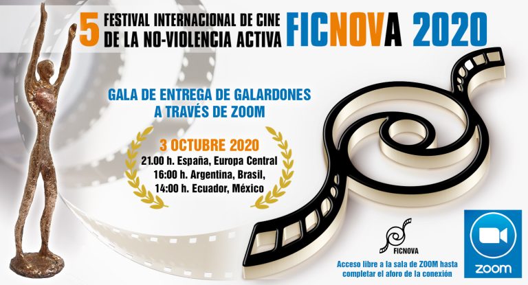 La 5ª entrega de galardones de FICNOVA se celebrará de forma virtual