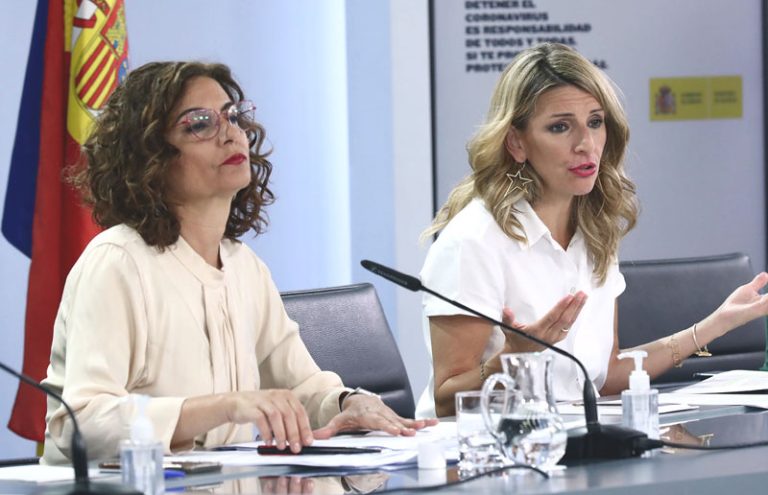 Yolanda Díaz denuncia ruptura de negociaciones con Hacienda