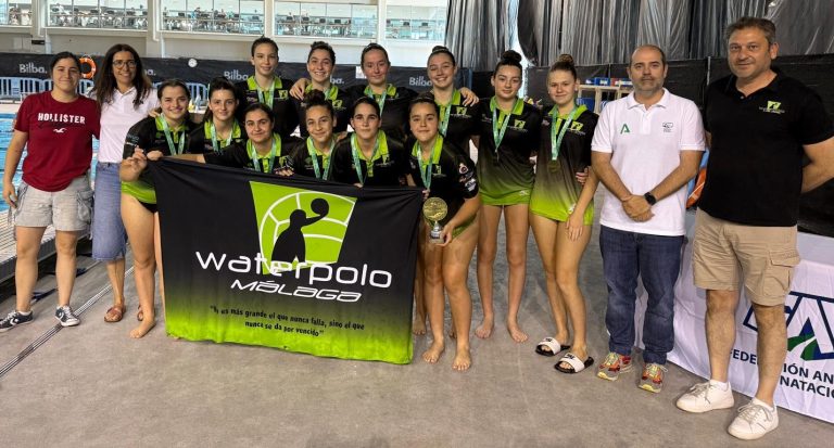 El Waterpolo Málaga, campeón de la Liga Andaluza cadete femenina