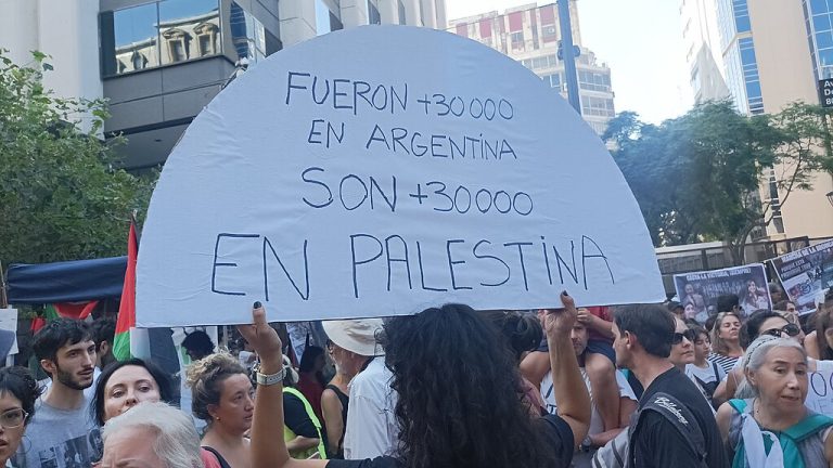 Argentina debe condenar el genocidio del pueblo palestino