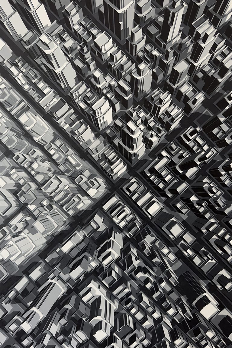Mientras la ciudad duerme, la Galería Stoa presenta obras de Miguel Ángel Iglesias