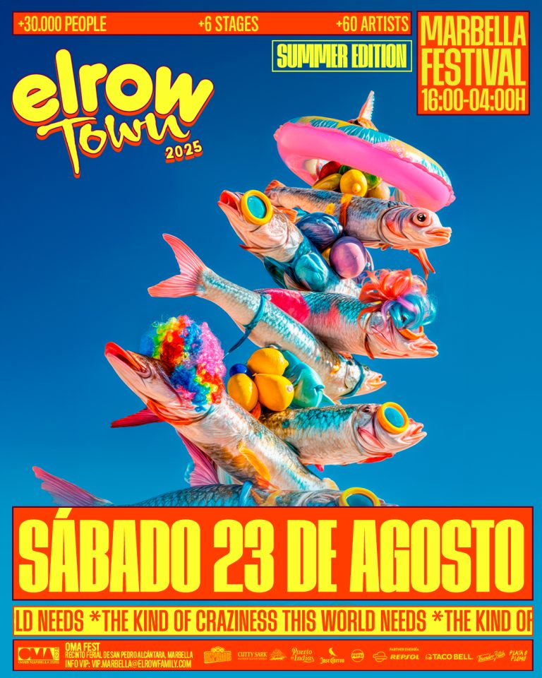 elrow Town Marbella 2025 desvela su cartel más ambicioso y convierte la Costa del Sol en capital mundial de la electrónica
