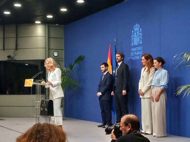 Sumar propone sanciones inmediatas contra Israel por el genocidio en Palestina