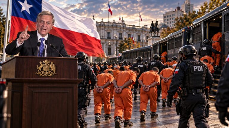 Chile anuncia ‘Modelo Bukele’ para sus presos peligrosos